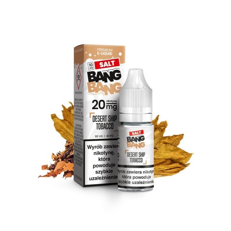 Liquid Bang Bang Salt 20mg 10ml - Tabac Desert Ship | Doctorvape