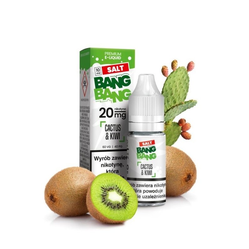 Liquid Bang Bang Salt 20mg 10ml - Cactus Kiwi | Doctorvape