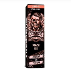 Longfill DosBros Singled Series 10/60ml - Peach Ice
