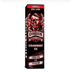 Longfill DosBros Singled Series 10/60ml - Fraise Glacée | DoctorVape