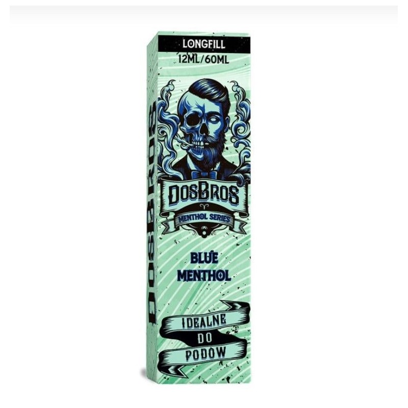 Longfill DosBros Menthe Série 12/60ml - Menthe Bleue | DoctorVape