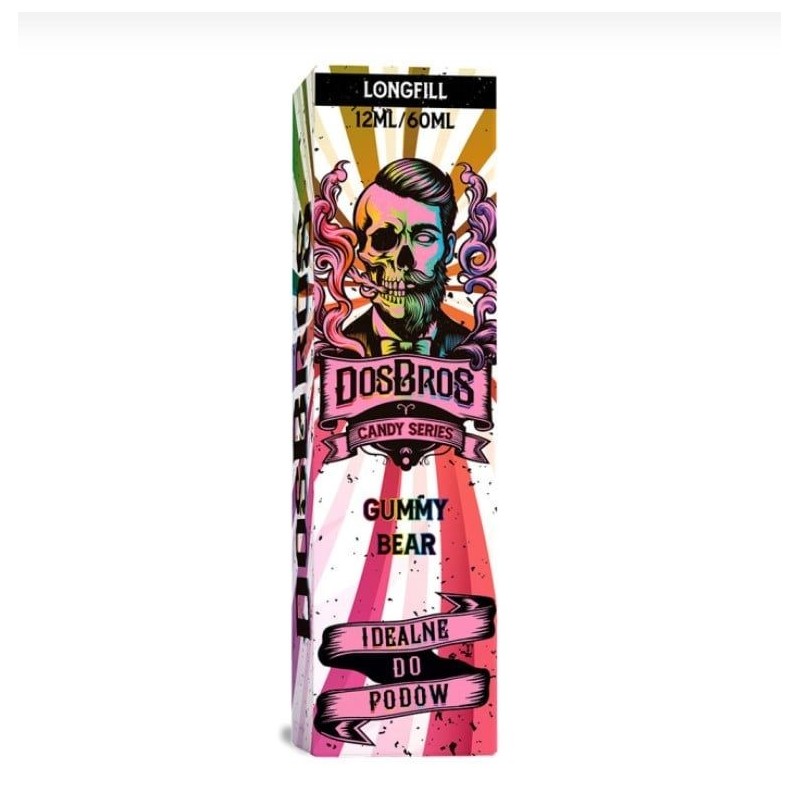 Longfill DosBros Candy Series 12/60ml - Gummy Bear