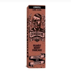 Longfill DosBros Custard Series 12/60ml - Pancake aux Cacahuètes et Baies | DoctorVape