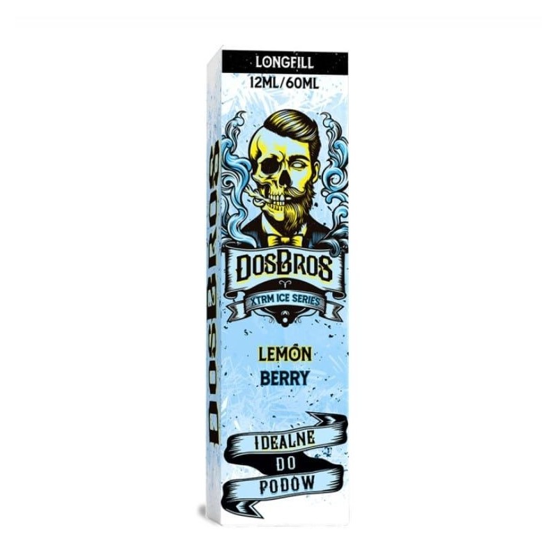 Longfill DosBros XTRM Ice Series 12/60ml - Citron Baies | DoctorVape