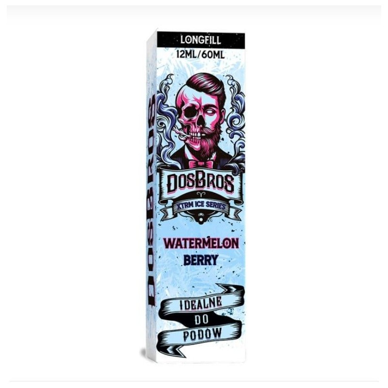Longfill DosBros XTRM Ice Series 12/60ml - Pastèque Baies | DoctorVape
