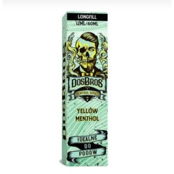 Longfill DosBros Menthol Series 12/60ml - Menthe Jaune | DoctorVape