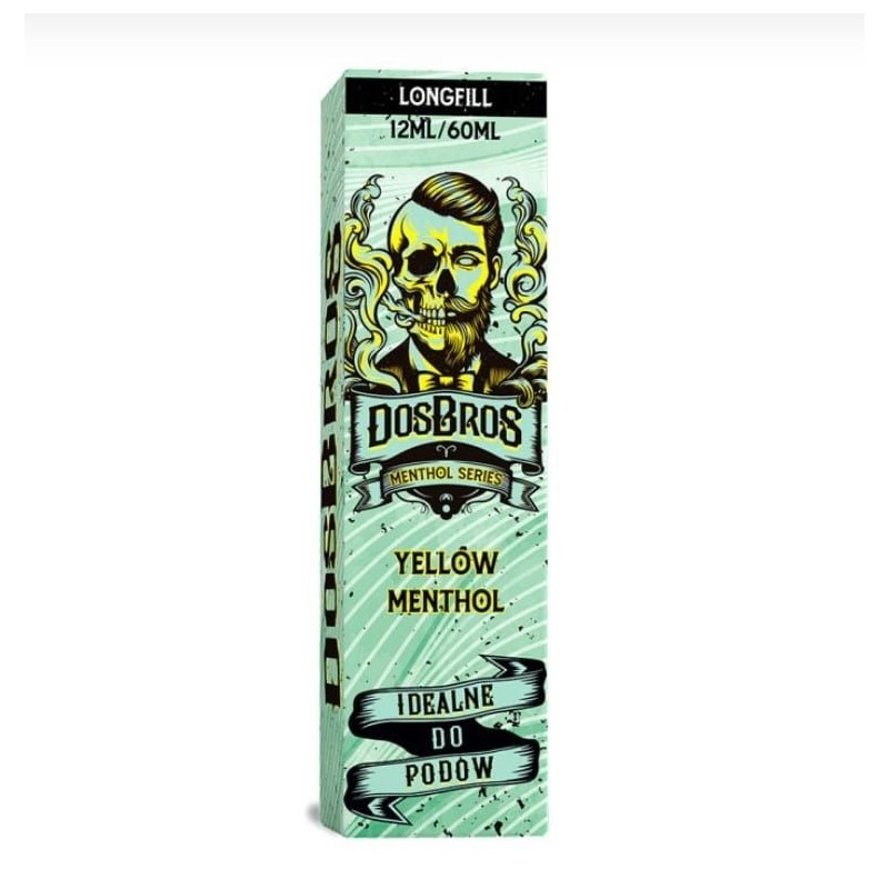 Longfill DosBros Menthol Series 12/60ml - Yellow Menthol