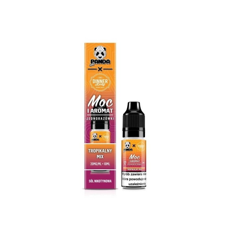 Liquid Panda Eats x Dinner Lady Salt 10ml - Mélange Tropical - 20mg | DoctorVape