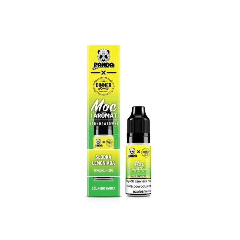 Liquid Panda Eats x Dinner Lady Salt 10ml - Sweet Lemonade - 20mg | DoctorVape