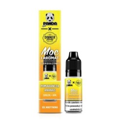 Liquid Panda Eats x Dinner Lady Salt 10ml - Orange Ananas - 20mg | DoctorVape