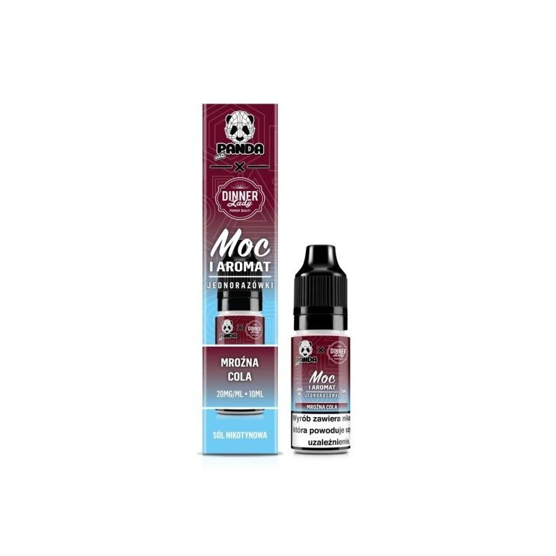 Liquid Panda Eats x Dinner Lady Salt 10ml - Frosty Cola - 20mg | DoctorVape