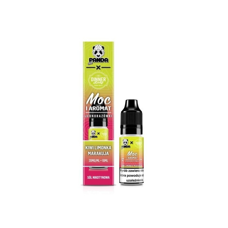 Liquid Panda Eats x Dinner Lady Salt 10ml - Kiwi Citron Passion - 20mg | DoctorVape