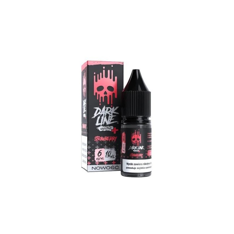 Liquid Dark Line Nicotine+ 10ml - Fraise 6mg | DoctorVape