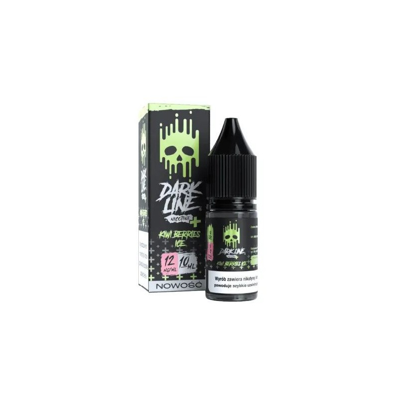 Liquid Dark Line Nicotine+ 10ml - Glace Kiwi Baies 12mg | DoctorVape