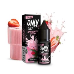 Liquid Only Salt 10ml - Crème de Fraise 20mg | DoctorVape