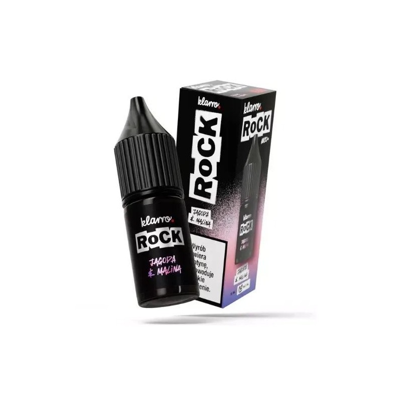 Klarro ROCK Liquid 10ml - Blueberry & Raspberry 18mg | DoctorVape