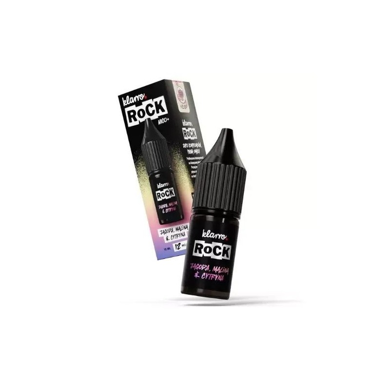 Liquid Klarro ROCK 10ml - Blueberry, Raspberry & Lemon 12mg | DoctorVape