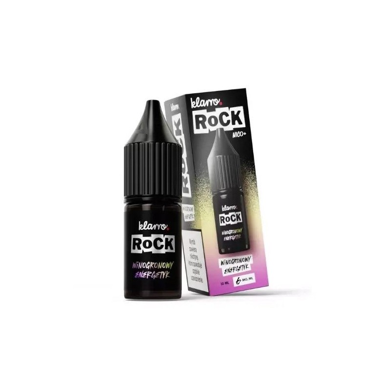 Klarro ROCK Liquid Grape Energy 10ml - 6mg | DoctorVape