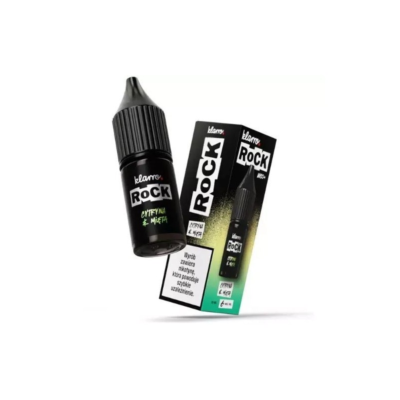Liquid Klarro ROCK 10ml - Cytryna & Mięta 6mg