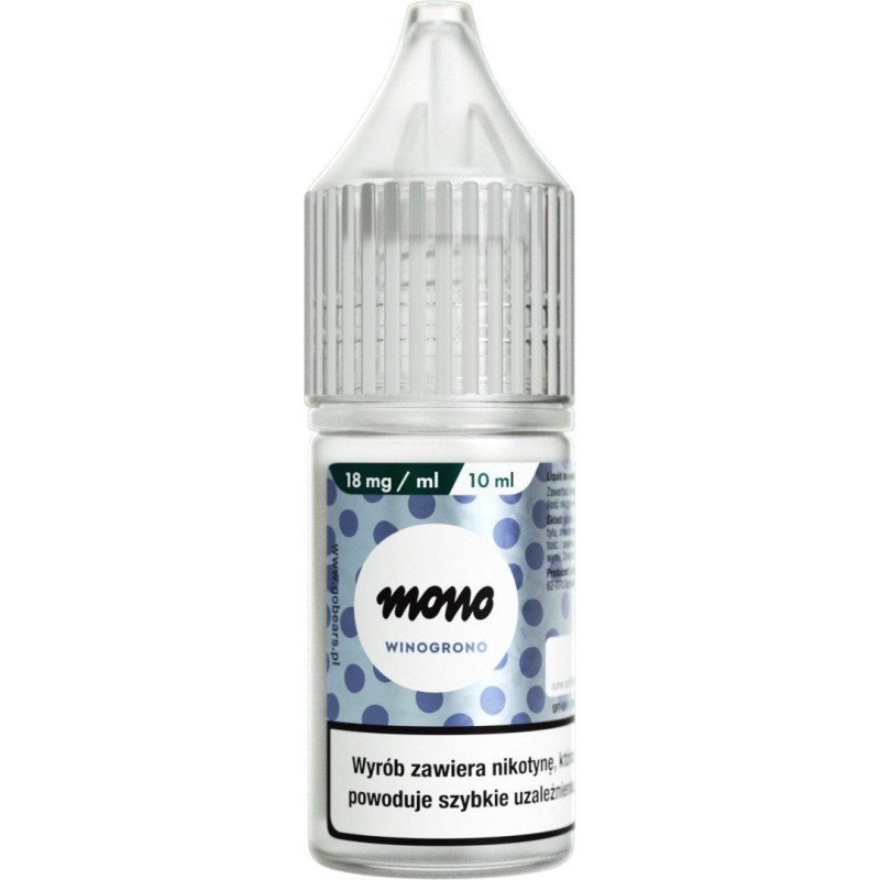 Liquide MONO nicotine - Raisin 18mg | Doctorvape