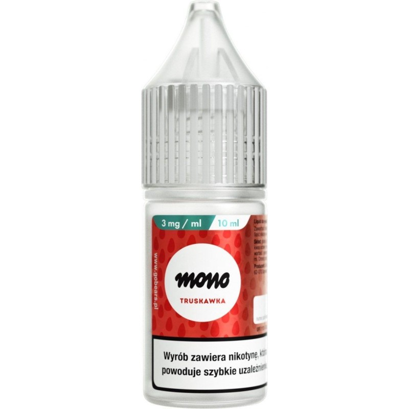 Liquid MONO nicotine - Fraise 3mg | Doctorvape