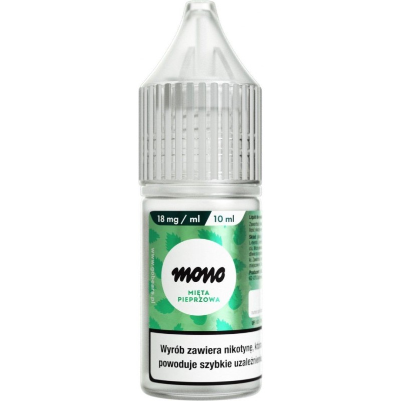 Liquide MONO nicotine - Menthe Poivrée 18mg | Doctorvape