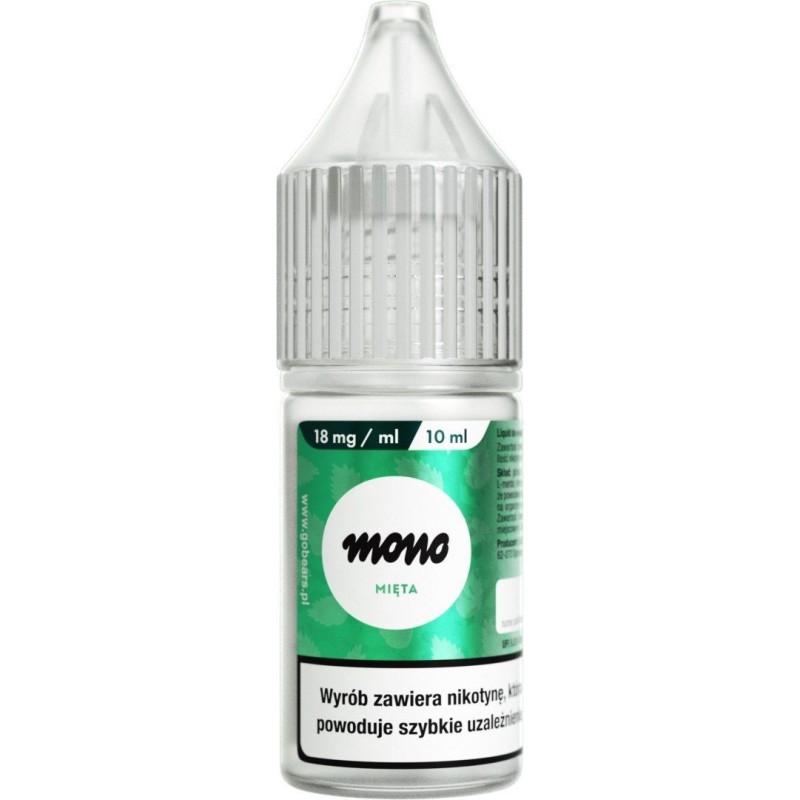 Liquid MONO nikotynowy - Mięta - 18 mg | Doctorvape