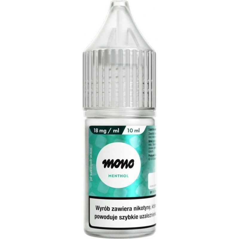 Liquid MONO nikotynowy - Menthol - 18 mg | Doctorvape