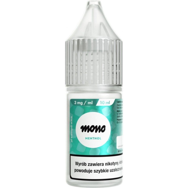Liquid MONO Nicotine - Menthol - 3mg | Doctorvape
