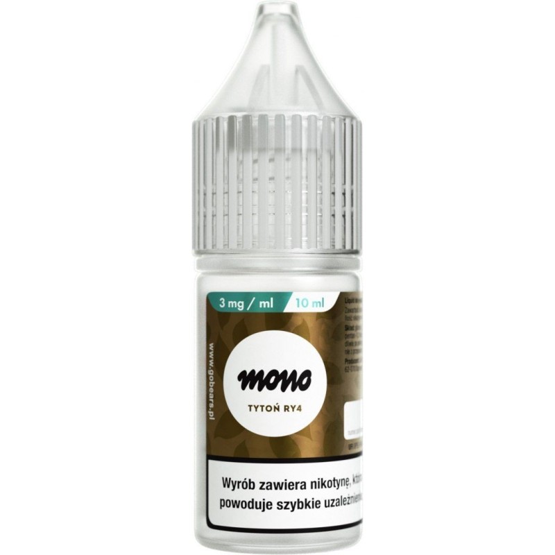 Liquide MONO nicotine - Tabac RY4 3mg | Doctorvape