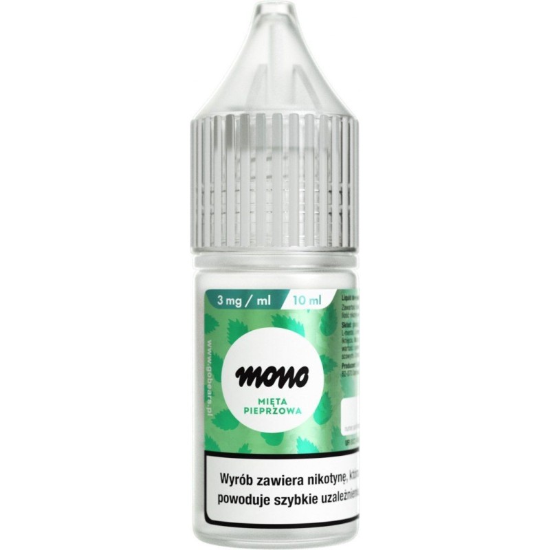 Liquid MONO nikotynowy - Mięta Pieprzowa 3mg | Doctorvape