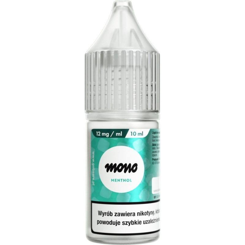 Liquid MONO nikotynowy - Menthol - 12 mg | Doctorvape