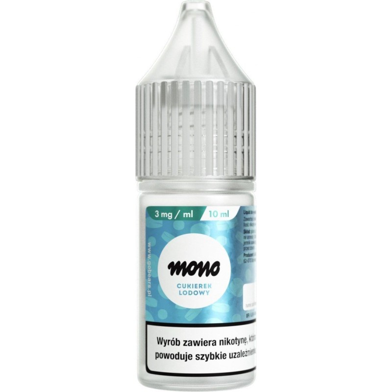 Liquid MONO nicotine - Glace à la Fraise 3mg | Doctorvape