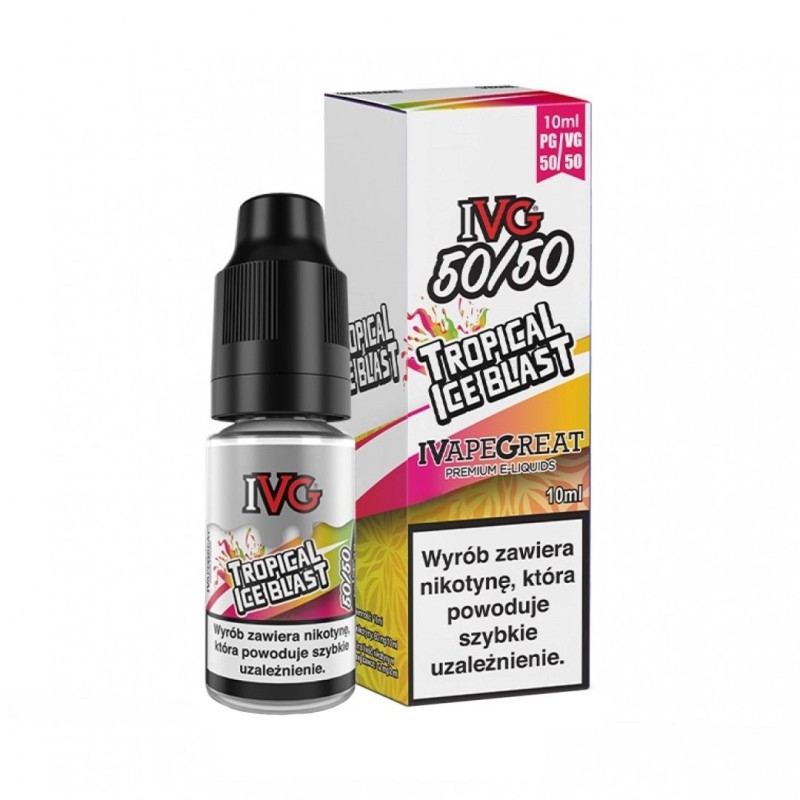 Liquid IVG 50/50 10ml - Tropical Ice Blast 18mg | Doctorvape