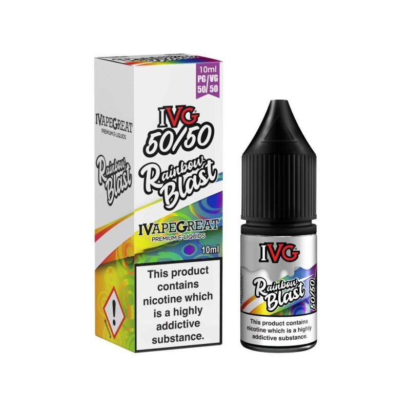 Liquid IVG 50/50 10ml - Rainbow Blast 12mg | Doctorvape