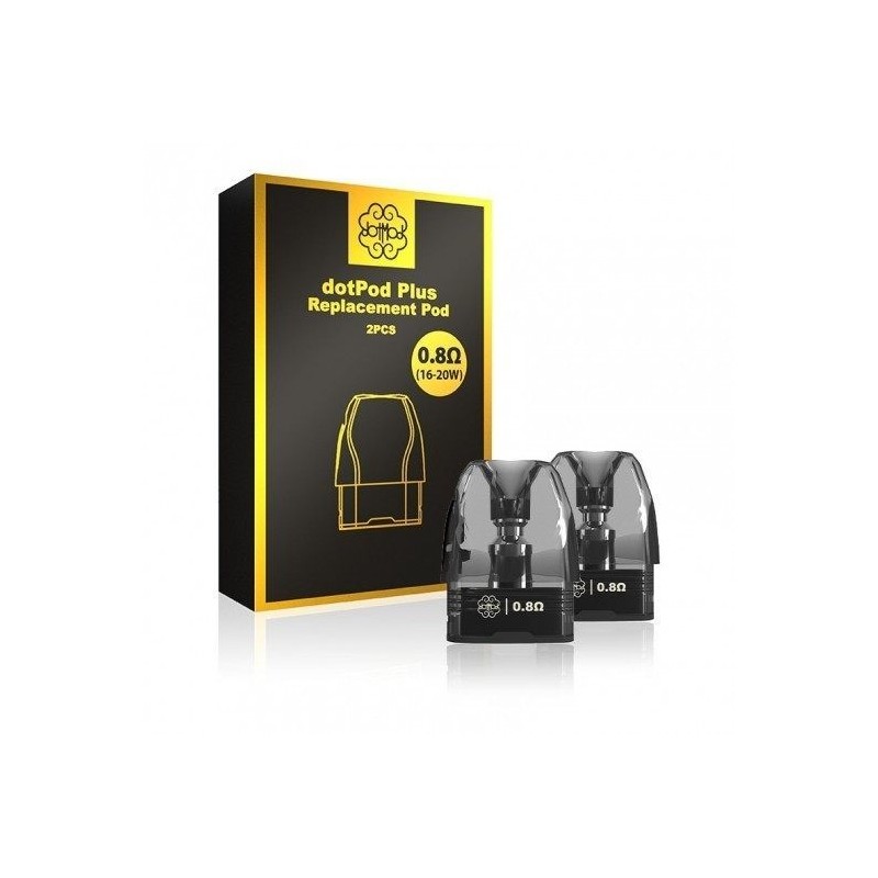 Cartridge Dotmod dotPod Plus 2ml 0.8 grzałka kartridż
