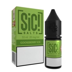 Liquid Sic Salts 10ml - Gooseberry Ice 20mg