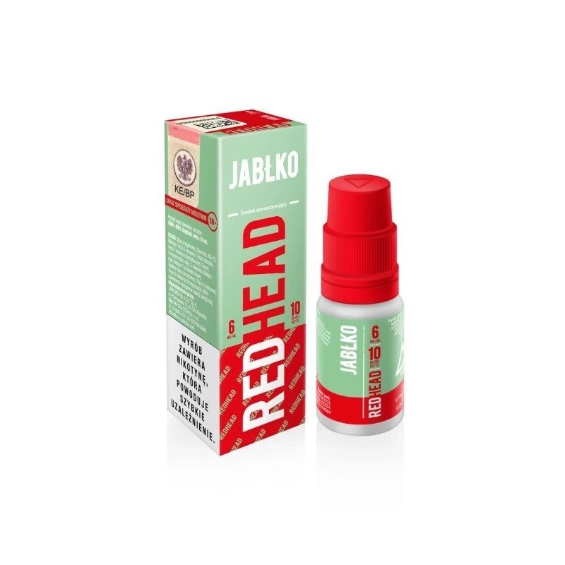 Liquid RedHead - Jabłko 6mg 10ml | Doctorvape