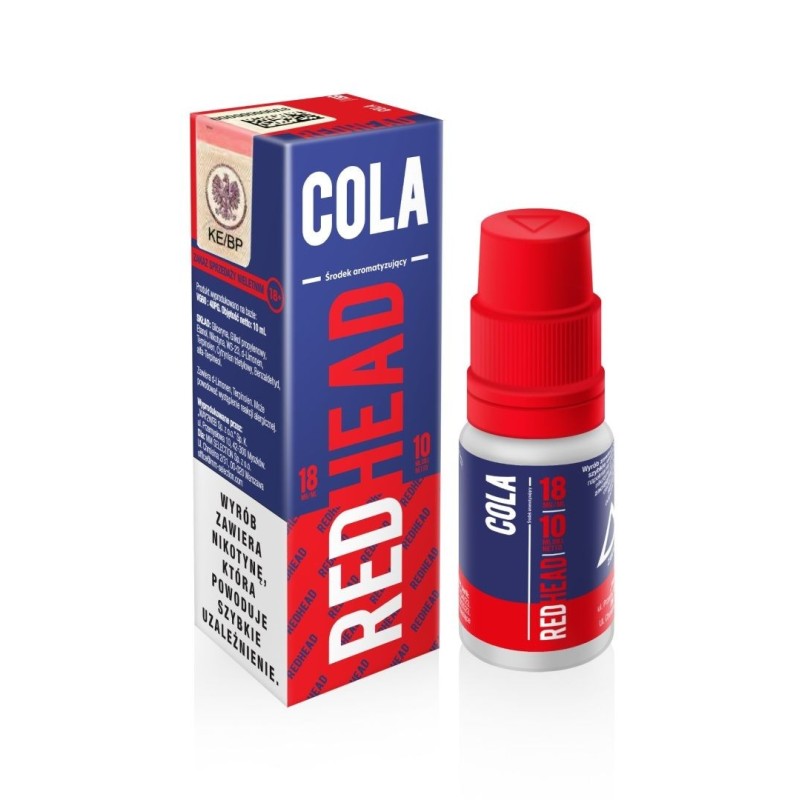 Liquid RedHead - Cola 18mg 10ml | Doctorvape