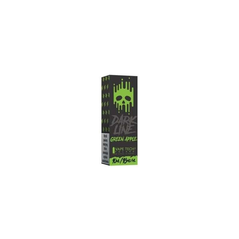 Liquid DARK LINE 10ml - Zielone Jabłko 18mg | Doctorvape