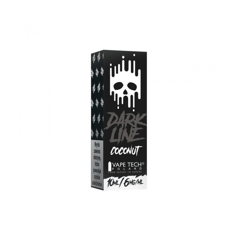 Liquid DARK LINE 10ml - Kokos 6mg | Doctorvape