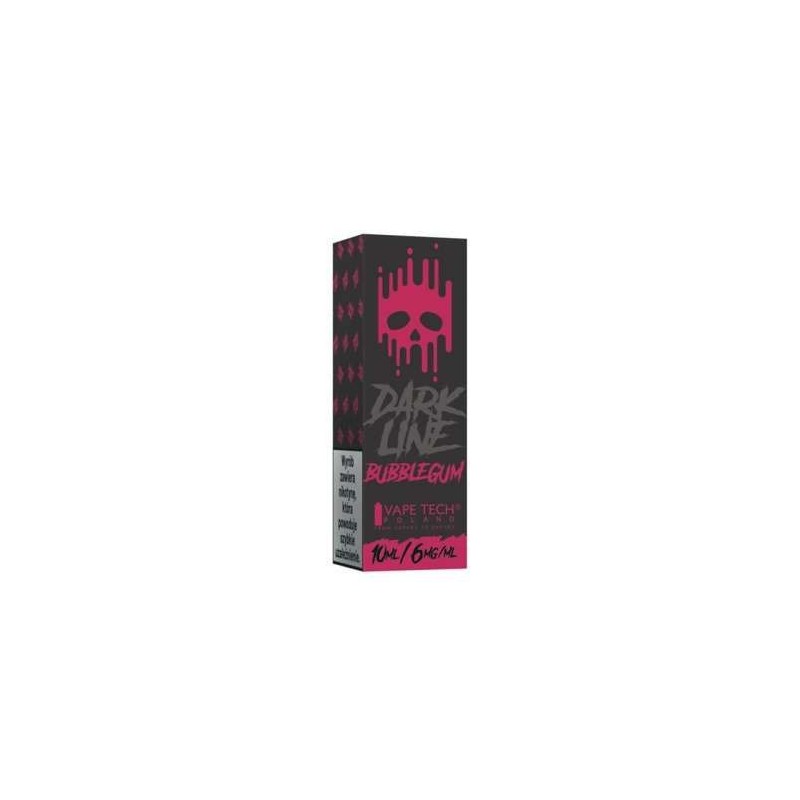 Liquid DARK LINE 10ml - Bubble Gum 6mg | Doctorvape