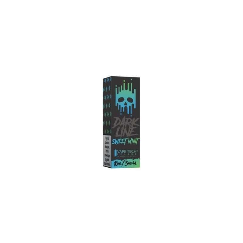 Liquid DARK LINE 10ml - Słodka Mięta 3mg | Doctorvape