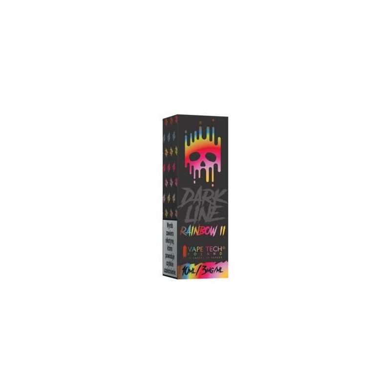Liquid DARK LINE 10ml - Rainbow II 3mg | Doctorvape