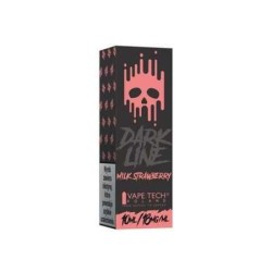 Liquid DARK LINE 10ml - Lait Fraise 18mg | Doctorvape