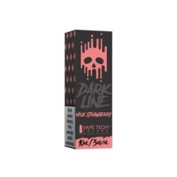 Liquid DARK LINE 10ml - Mleko Truskawkowe 3mg | Doctorvape