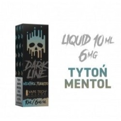 Liquid DARK LINE 10ml - Mentol Tytoń 6mg | Doctorvape