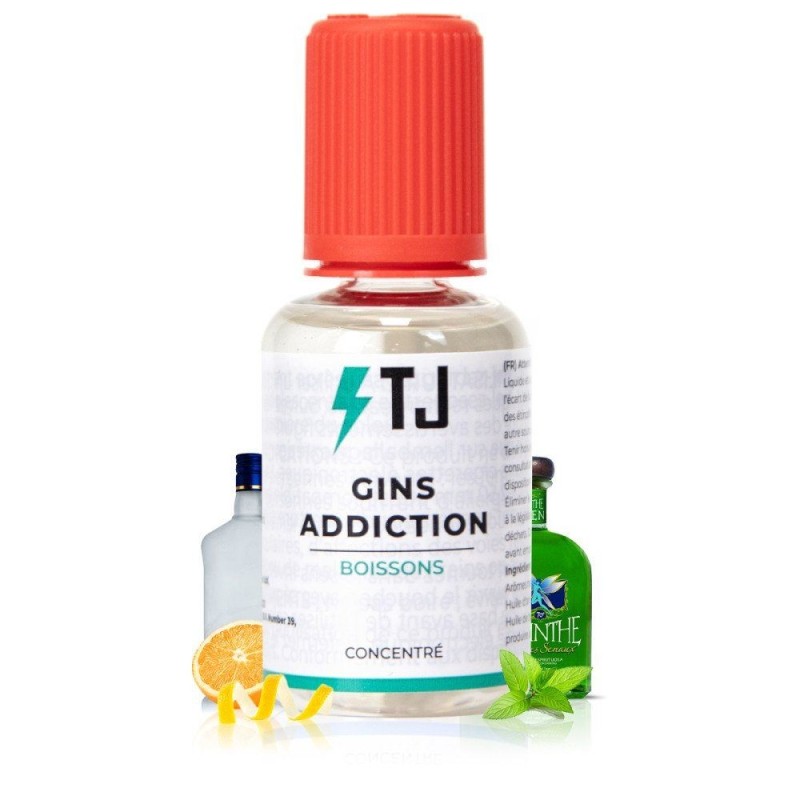 Koncentrat T-Juice 30ml Gins Addiction