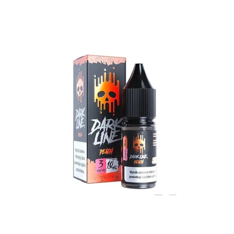 Liquid DARK LINE 10ml - Pêche 3mg | Doctorvape