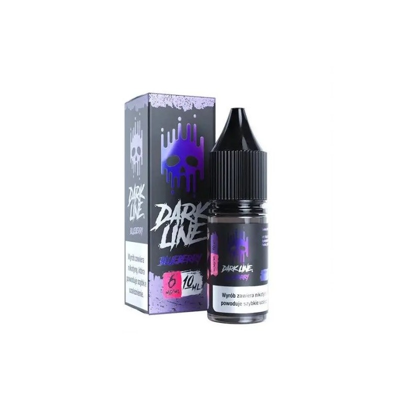 Liquid DARK LINE 10ml - Blueberry 6mg | Doctorvape